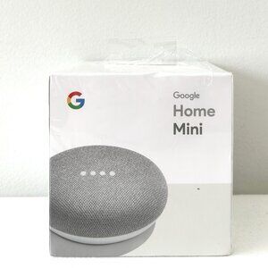 Brand New! GOOGLE Home Mini Chalk Smart Speaker with Google Assistant SEALED